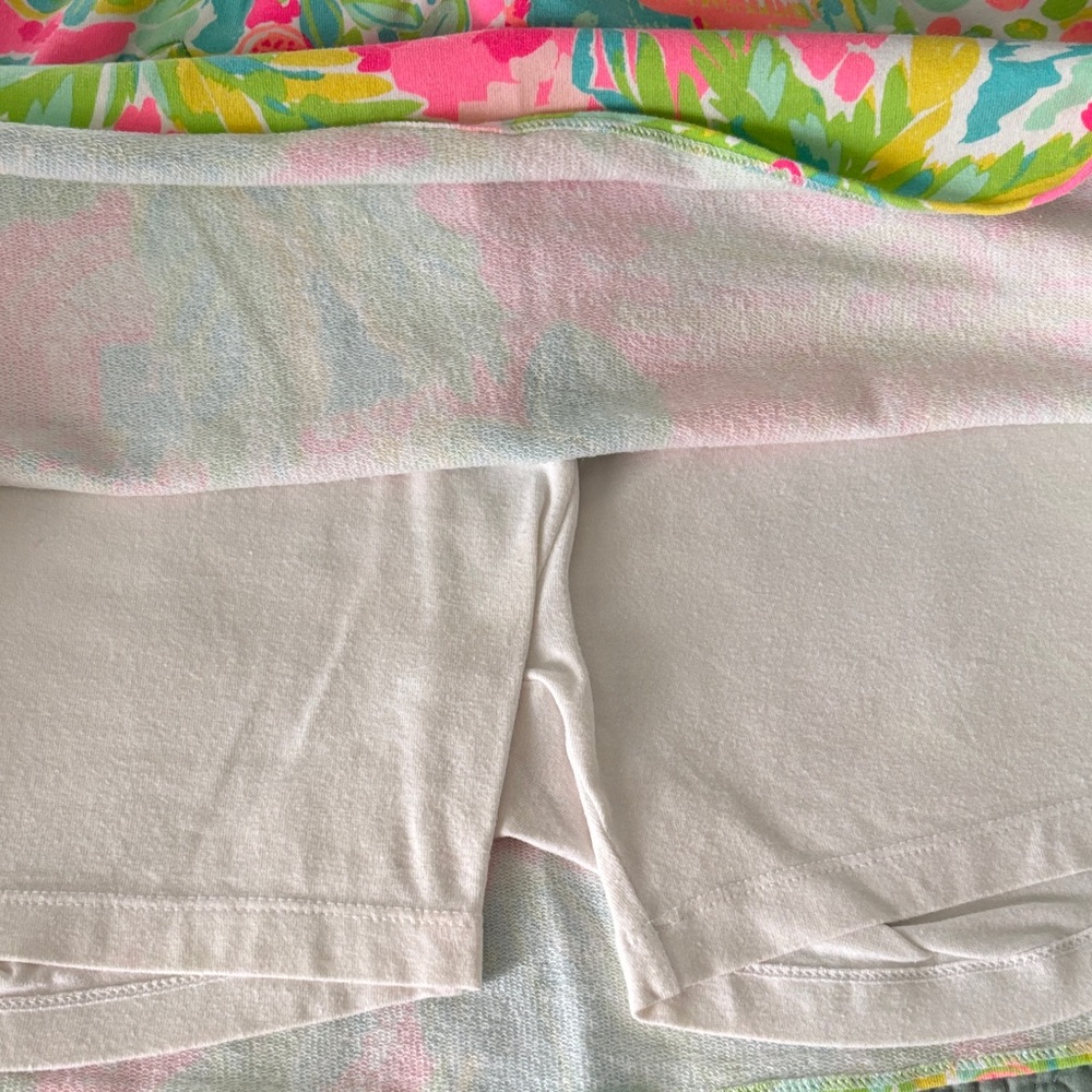 Lilly Pulitzer Bright Pink Multi Mini Skirt-Firm price - Picture 7 of 8